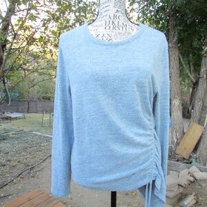 Light Blue Crew Neck Sweater